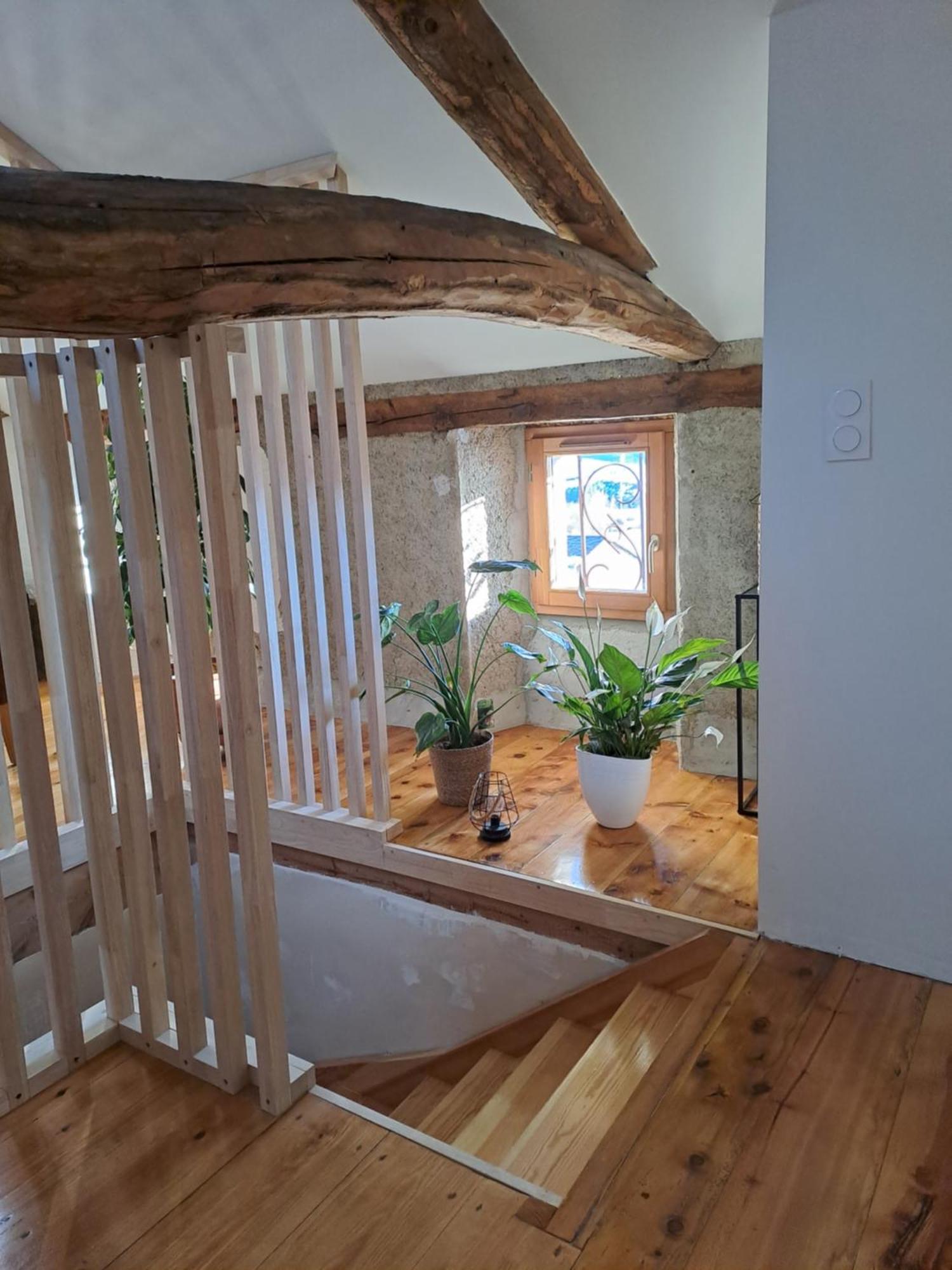 Le Grenier Des Moineaux Bed and Breakfast Font-Romeu-Odeillo-Via Værelse billede